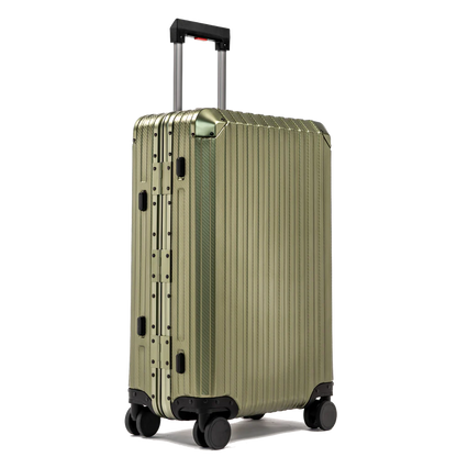 MONDO® ALUMINUM SUITCASE ARMY GREEN