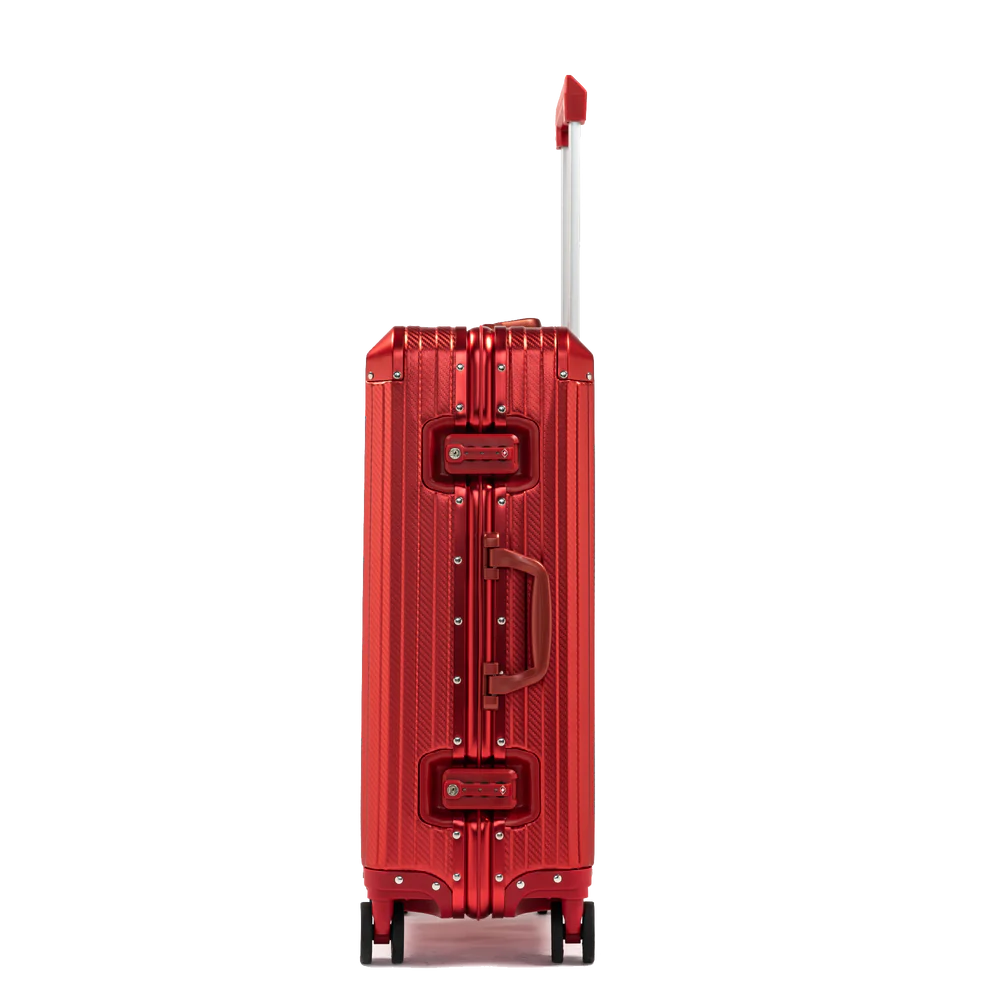 MONDO® ALUMINUM SUITCASE RED