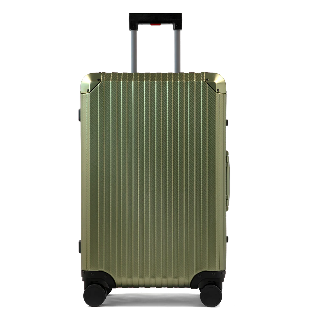 MONDO® ALUMINUM SUITCASE ARMY GREEN