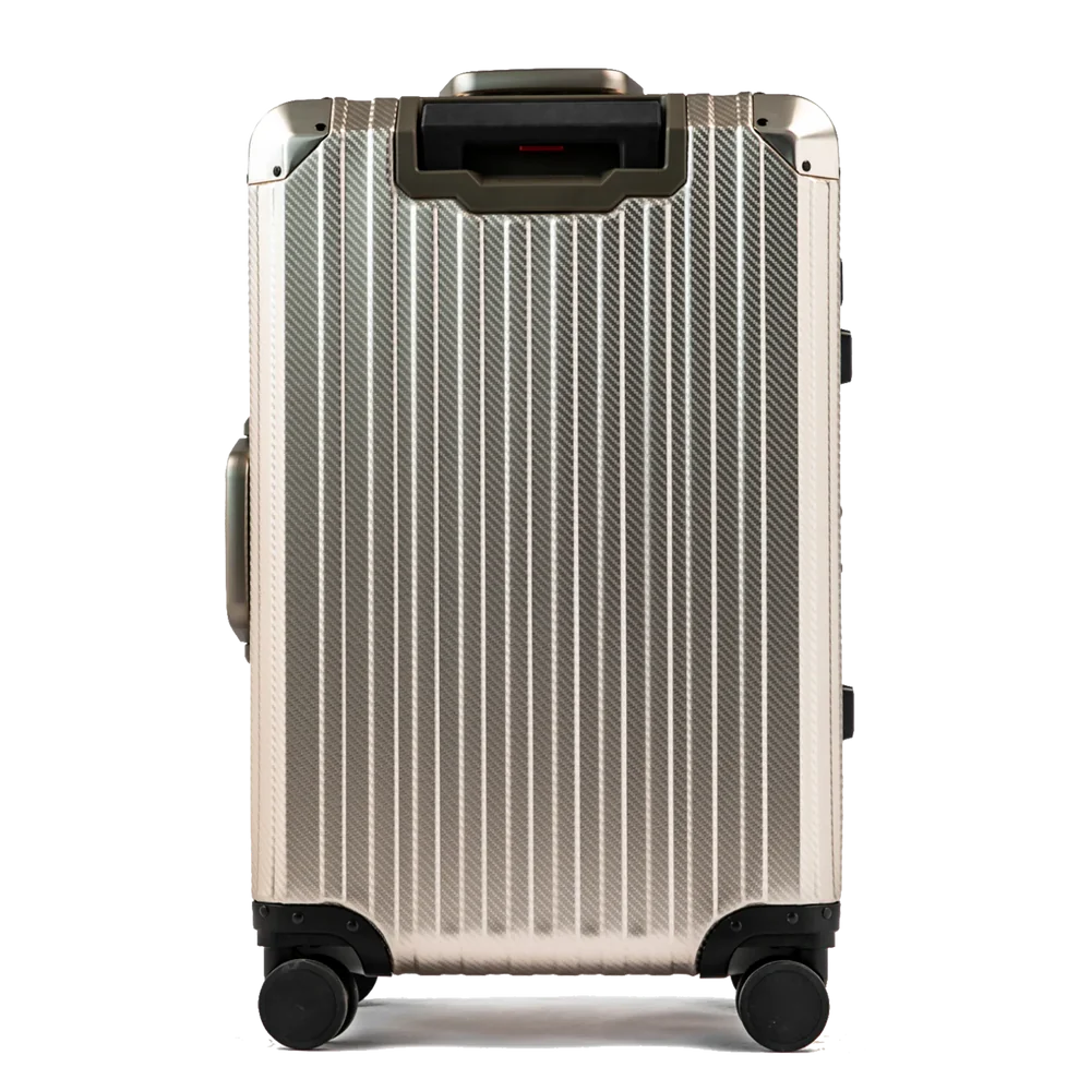 MONDO® ALUMINUM SUITCASE CHAMPAGNE