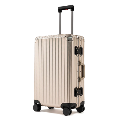 MONDO® ALUMINUM SUITCASE CHAMPAGNE