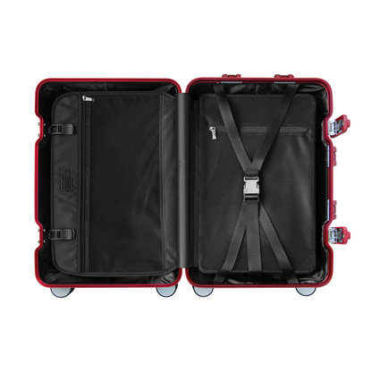 MONDO® ALUMINUM SUITCASE RED