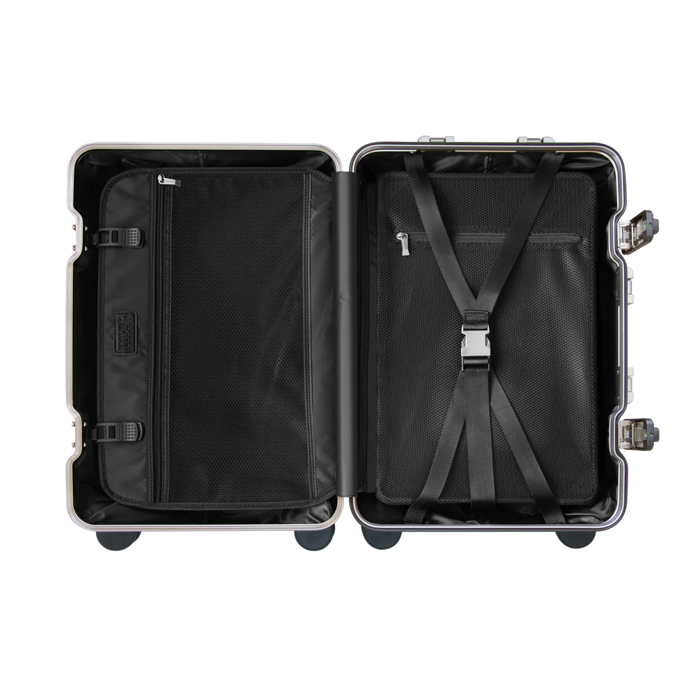 MONDO® ALUMINUM SUITCASE CHAMPAGNE