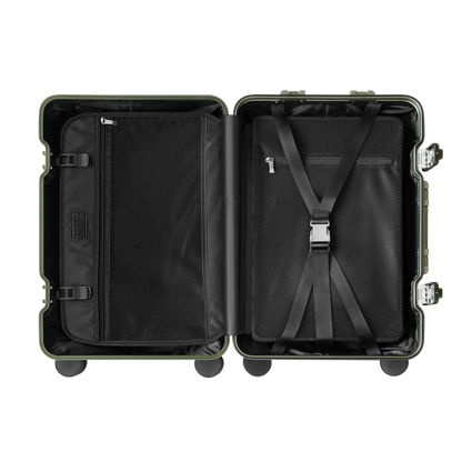 MONDO® ALUMINUM SUITCASE ARMY GREEN