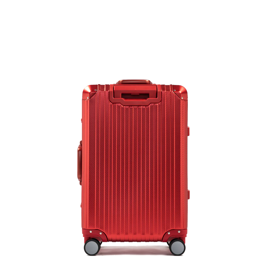 MONDO® ALUMINUM SUITCASE RED