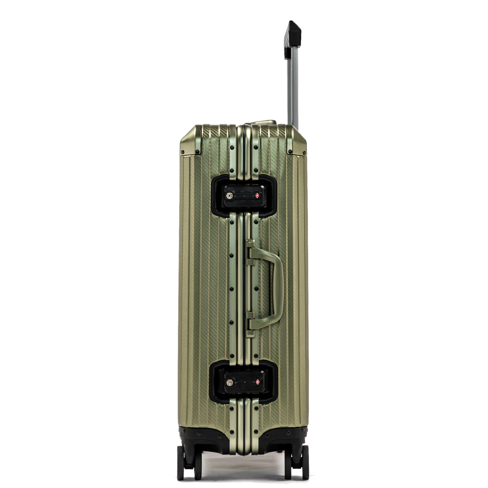 MONDO® ALUMINUM SUITCASE ARMY GREEN