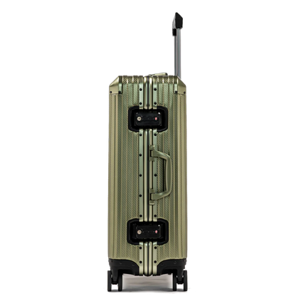 MONDO® ALUMINUM SUITCASE ARMY GREEN